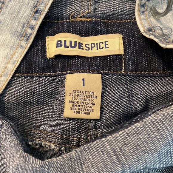 Blue Spice Overalls shorts size 1 brand new with tags - Picture 10 of 10